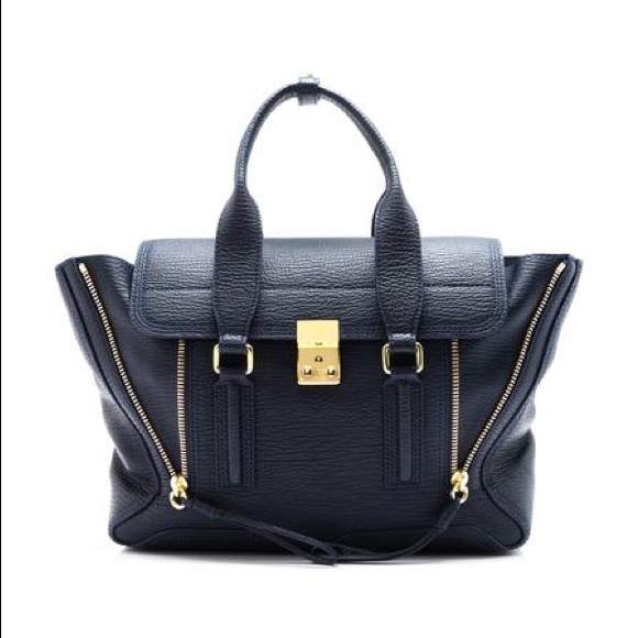 3.1 Philip Lim Pashli Black Medium Satchel Bag - Picture 10 of 10